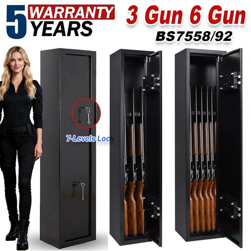 Gun cabinet lockable - 6,