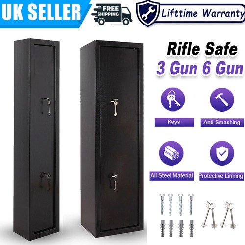 Gun cabinet safe - 3/6, lockable