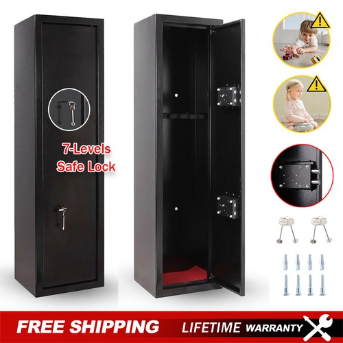 Gun cabinet safe rifle - gun,