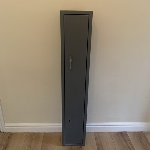 Metal gun cabinet with - cabinet, keys