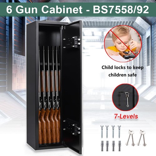 Gun cabinet box lockable - 6,