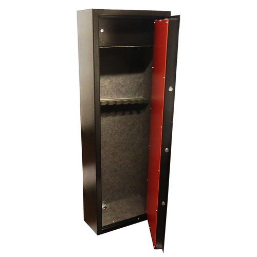 Gun cabinet with - gun, built