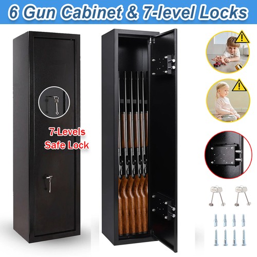 Gun cabinet safe rifle - gun,